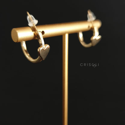Aro de argolla de corazon